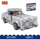 Cogo trkački auto sivi, sa oprugom - broj delova: 180 ( 93653 ) Cene