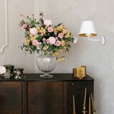  Zidna lampa ARDEN 1xE27/60W/230V bela/zlatna | Eponuda.com