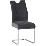 XORA nihajni stol, kovina, tekstil siva | Shoptok.si