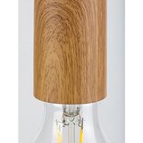 Rabalux 72075 - Luster na sajli DOLLIEN, 5xE27/60W/230V, dizajn pauk, bukovina | Eponuda.com