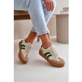 EVENTO Women's Platform Sneakers in Beige-Green Nesonice | shoptok.hr