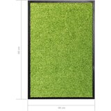 vidaXL pralni predpražnik zelen 40x60 cm | Shoptok.si