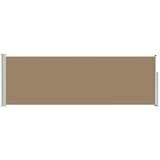  Zložljivo stransko senčilo Taupe 500 x 100 cm Poliester, (5000247994) | Shoptok.si