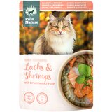 PURE NATURE Cat losos & kozice - 12 x 80 g | Shoptok.si