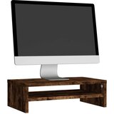  Stalak za monitor boja dimljenog hrasta 42 x 24 x 13 cm drveni | shoptok.hr