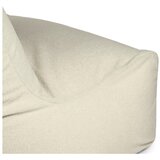 SLOWDOWN Kremno bela vreča za sedenje iz tkanine bouclé Sofa Seat Lounge – | Shoptok.si