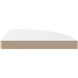 vidaXL 323909 Floating Corner Shelves 4 pcs High Gloss White 35x35x3,8 cm MDF | shoptok.hr