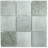 Cello Mozaik ploščice Quadrat Shabby CELLO (29,8 x 29,8 cm, siva, mat) Cene
