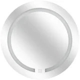 LED ogledalo okruglo 45 x 2,5 cm, MDF/metal