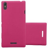 Cadorabo Case, združljiv s Sonyjem v Frosty Pink - Hard Case zaščitni pokrov v zmrznjenem videzu proti praskam in udarcem, (20563934) | Shoptok.si