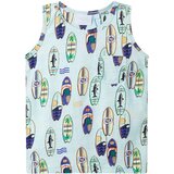  Dječja majica bez rukava nježnoplava prošarana 116 | shoptok.hr