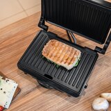 Teesa Panini Grill TSA3232 – Električni roštilj 1500W s nastavljivim pokrovom in odstranljivo posodo za maščobo | Shoptok.si