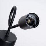 Sollux Lighting Stenska svetilka LOOP črna, (21347215) | Shoptok.si