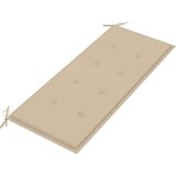  Klupa s jastukom 120 cm od masivnog bagremovog drva | shoptok.hr