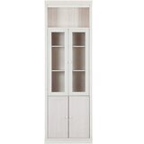 Støraa Bela vitrina iz masivnega bora 74x223 cm Anita – Cene