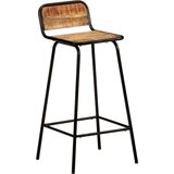  Barski stoli 4 kosi trden mangov les, (20699545) | Shoptok.si
