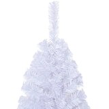  Umjetno božićno drvce s gustim granama bijelo 240 cm PVC | shoptok.hr