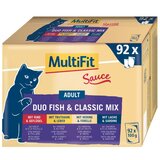 MultiFit Cat Adult Duo riba i classic mix u umaku Multipack 92x100 g Cijene