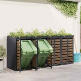  Skladištenje kanti za 4 kante Antracit 340 x 77.5 x 115.5 cm | shoptok.hr