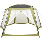 Šator za bazen od tkanine 590 x 520 x 250 cm zeleni | shoptok.hr