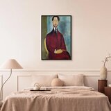  Slika - Amedeo Modigliani – Leopold Zborowski 60x90 U crnom drvenom okviru | shoptok.hr