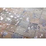 Kayoom RAVNO TKANA PREPROGA Rocket 110 Grau / Silber 80/150 cm siva, srebrne barve | Shoptok.si