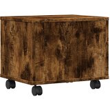  Stalak za pisač s kotačima boja hrasta 41x32x34,5 cm | shoptok.hr