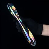 Lovetoy Twilight Gleam Glass Dildo Double Delight | shoptok.hr