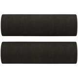  3-dijelni set sofa s jastucima crni od mikrovlakana | shoptok.hr