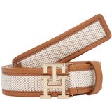 Tommy Hilfiger Pasovi LOGO 2.5 CANVAS Kostanjeva | Shoptok.si