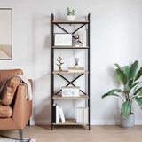 vidaXL Polica Sonoma hrast 56 x 34 x 171 cm Konstruirano drvo | shoptok.hr