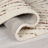 Flair Rugs Smeđi/krem vunen tepih 160x230 cm Abstract Swirl – | shoptok.hr