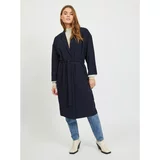 Object Dark blue light coat . OBJECT-Tilly - Women