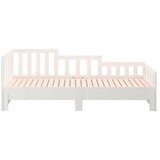  Dnevni ležaj na izvlačenje bijeli 2x(90x190)cm masivna borovina | shoptok.hr