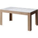Itamoby   Bibi Mix (90x160/220 cm) - bela, barva nog: hrast - raztegljiva jedilna miza, (20842480) Cene
