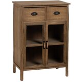 Ixia Vitrina od masivne jele u prirodnoj boji 64x92,5 cm – Cijene
