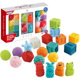 Woopie baby senzorne puzzle squeeze puzzle sound učenje brojanja 20 el. | shoptok.hr