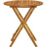  Sklopivi vrtni stol 70 cm od masivnog bagremovog drva | shoptok.hr