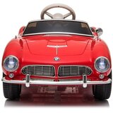  Licenciran avto na akumulator BMW Retro - rdeč/lakiran | Shoptok.si
