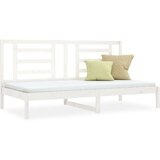  Dnevni ležaj bijeli 80 x 200 cm od masivne borovine | shoptok.hr
