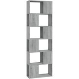 Ormarić za knjige / pregrada siva boja hrasta 60 x 24 x 186 cm | Eponuda.com