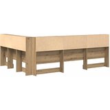  Skladišno uzglavlje Umjetnički hrast 135 cm Konstruirano drvo | shoptok.hr