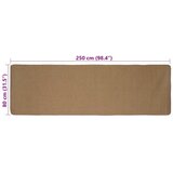  Tepih za područje Svijetlosmeđa 80 x 250 cm Juta - Svjetlosmeđa 80 x 250 cm | shoptok.hr