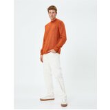 Koton Basic Knitwear Sweater Half Turtleneck Slim Fit Cene