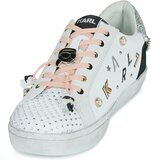 Karl Lagerfeld Nizke superge SKOOL Karl State of Mind Lo Lace Bela | Shoptok.si