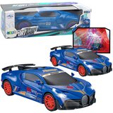 SPORTS Car Obstacle Sensor Led Ball 360° Rotation Lights Sound Blue Cijene