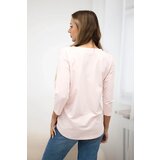 Kesi Blouse with graphics 3D Watch powder pink | shoptok.hr