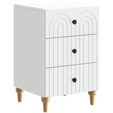  Noćni ormar Bijela 43x 41 x 66,5 cm Konstruirano drvo | Shoptok.si