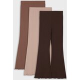 Sinsay Pamučne flare tajice 3 pack | shoptok.hr