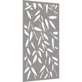  Vrtni zidni ukras 105x55 cm čelik COR-TEN uzorak lišća bambusa | Eponuda.com